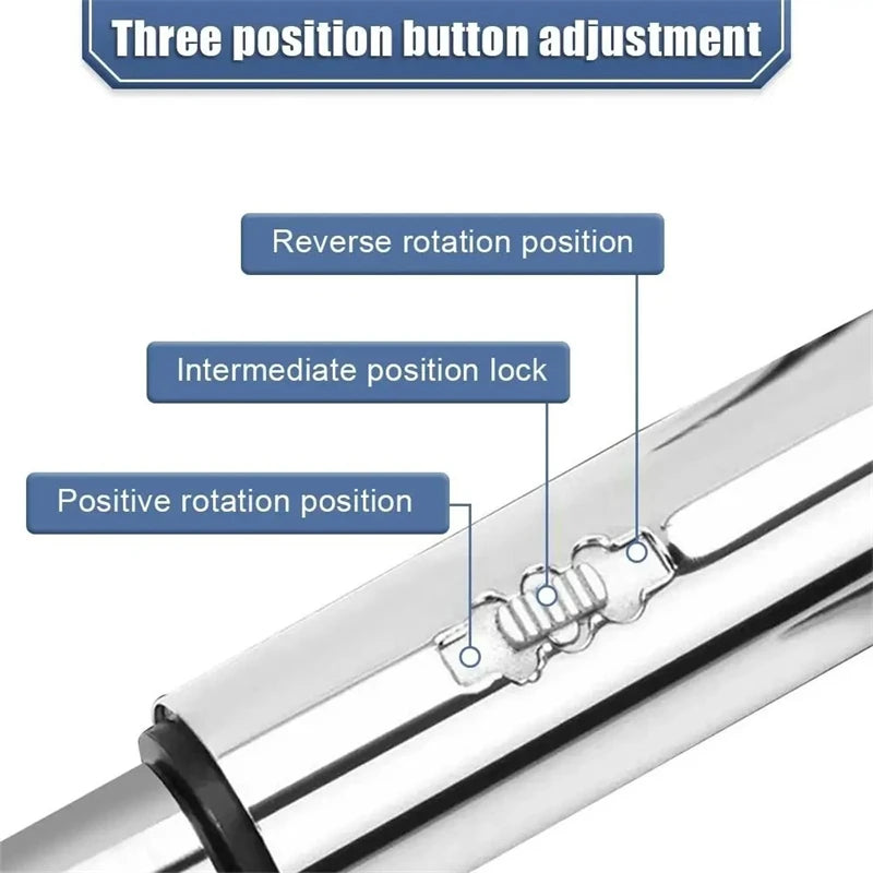 Ratchet Wrench Adjustable T-Handle Holder Tap with  M3-M8 Machine Screw Thread Metric Plug T-shaped Drill Set Workshop Hand Tool