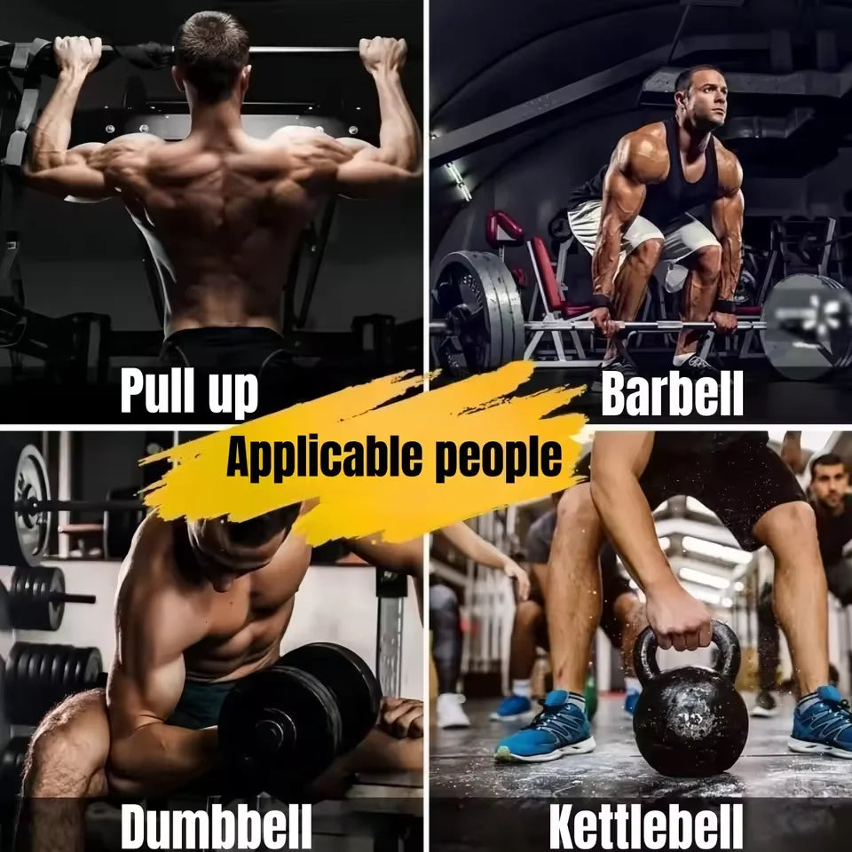 1/2pc Dumbbell Wrist Guard Non-Slip Weight Lifting Hooks  Of Deadlift Chin And Fitness Hook Training Pull-Up & Fitness Training