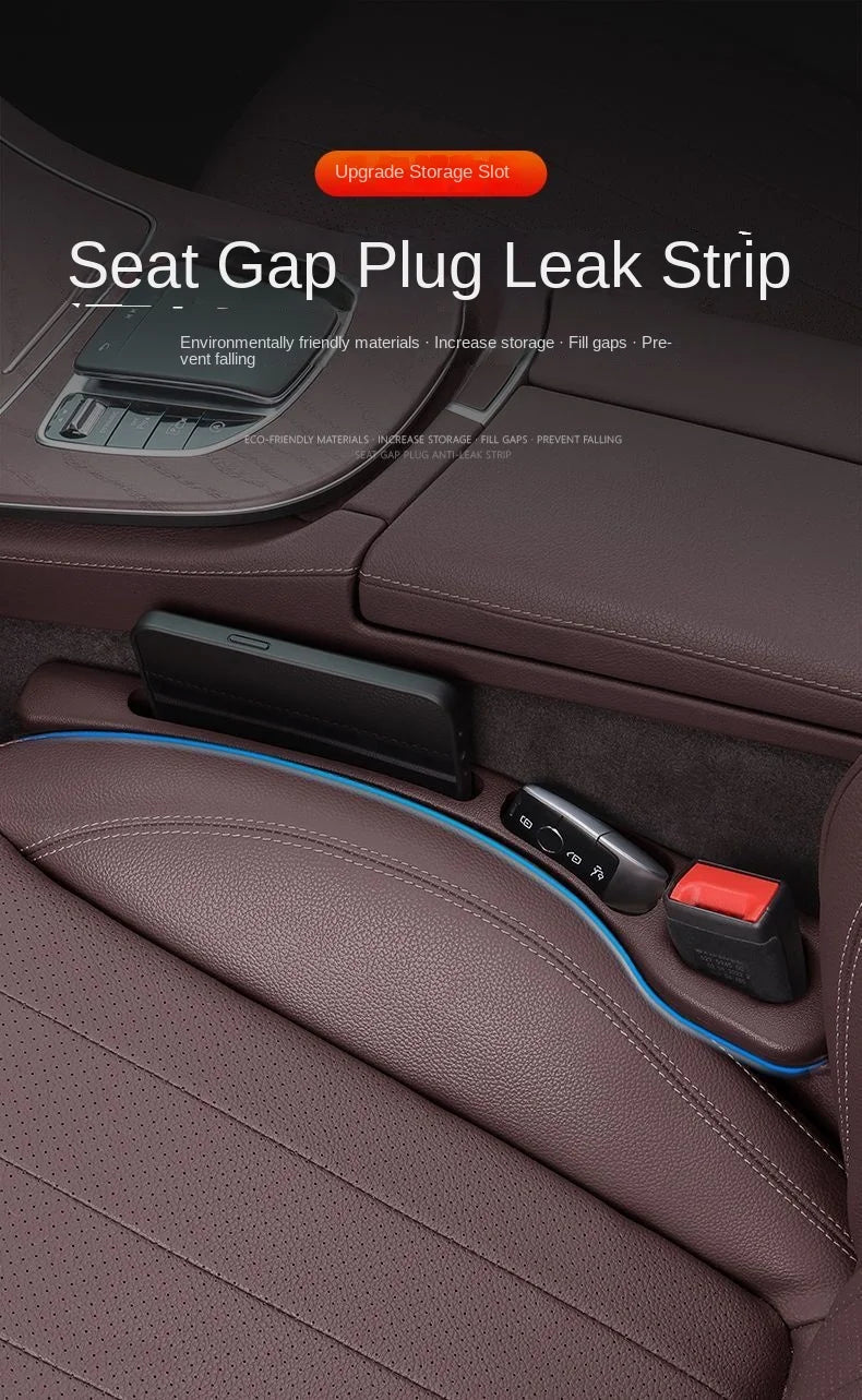 Car seat gap filler strips, car interior decoration supplies, car-mounted gap leak-proof filling strips, storage boxes