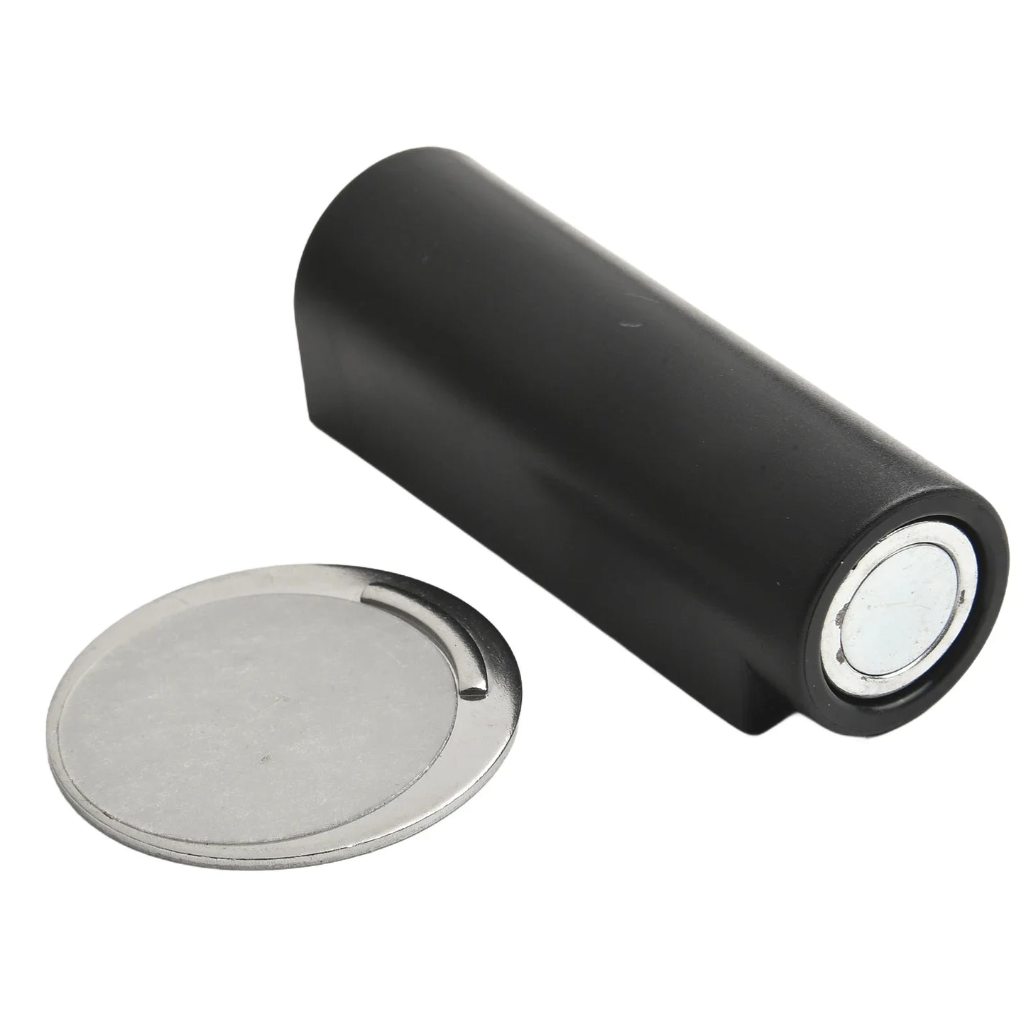 Heavy Duty Magnetic Door Stopper Stainless Steel Doorstop Black Without Punching Door Suction Door Holder Door Hardware Touch