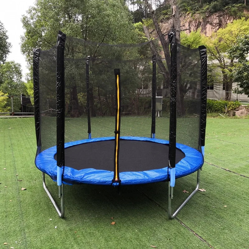 6/8/10/12Feet Trampoline Replacement Net Fence Enclosure Anti-fall Safety Mesh Netting Suit Jumping Pad Fitiness Accessories