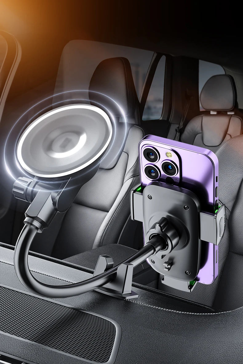 Cell Phone Holder Car, Windshield/Dashboard/Window Car Phone Holder Mount, Suction Cup Phone Mount for Car Truck Compatible