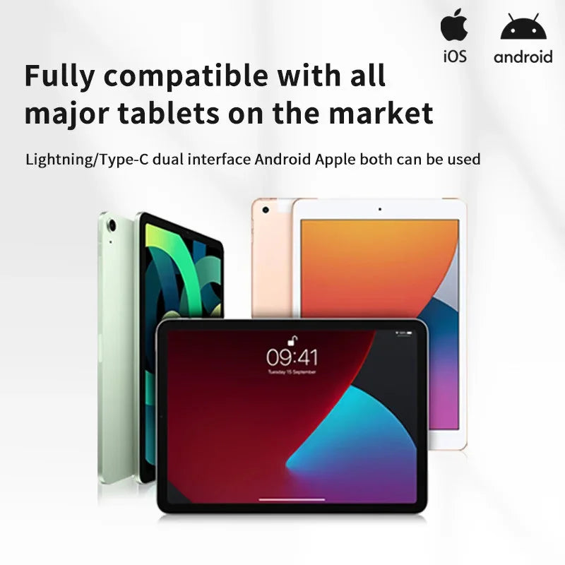 Wall Mounted Tablet Holder Wireless Charger Magnetic Bracket Type-C USBC for Android iPad Home Central Control Panel Accessories