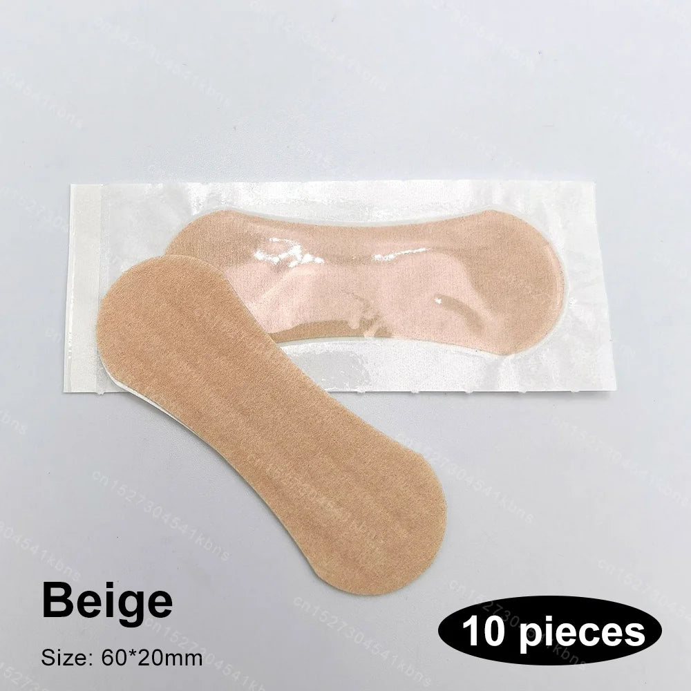 10/100Pcs Nasal Strips Portable Breathing Nose Strips Right Way Stop Snoring Sleeping Aid Device Easier Breath Improve Sleep