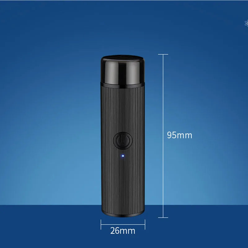 Mini Electric Shaver Men Portable Car Travel Rechargeable Shaver Professional Hair Removal Face Body Care Razor