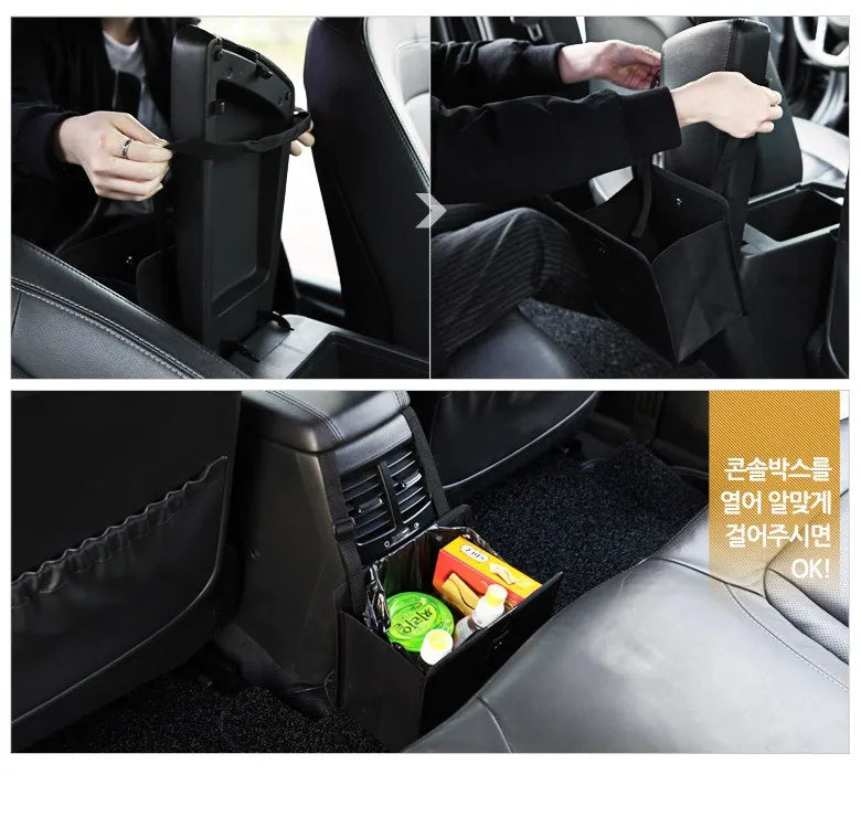 Waterproof Car Trash Can Bin Auto Car Accessories Organizer Garbage Dump For Trash Can Cars Storage Pockets Portable