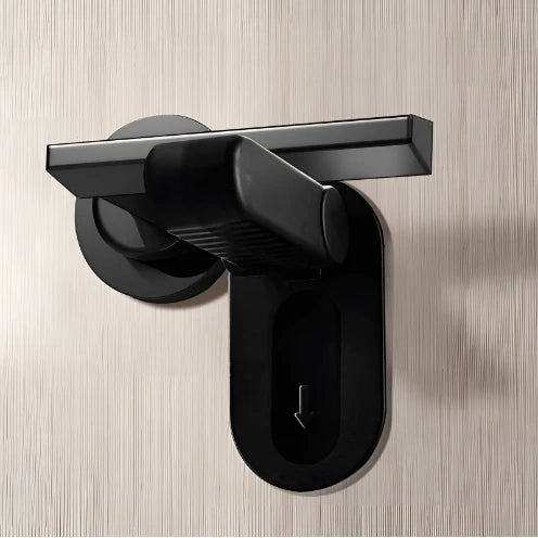 Door Lever Lock Universal Anti-open Handle Child Baby Safety Locks Punch-free Multifunction Hidden Button Buckle Safety Lock