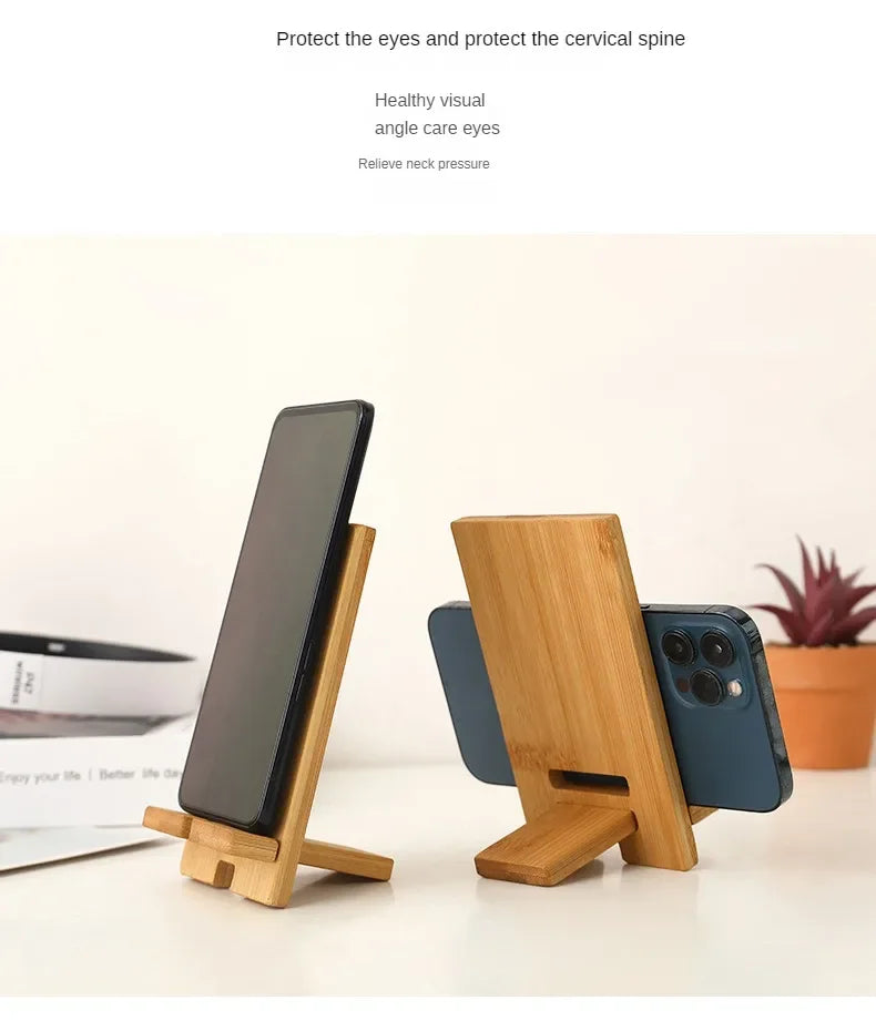 Phone Stand Holder - Multi-Angle Dock for Desk, Bedside, Charging Universal for Smartphones & Small Tablets