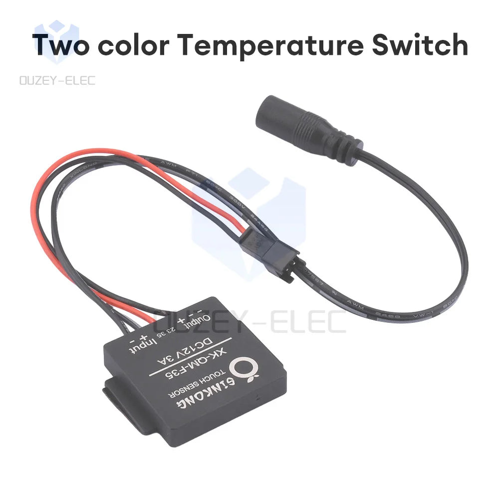 Touch Switch Sensor Stepless LED Inductive Dimming Touch Switch for Led Light Mirror Lamp Dimmer Control Switch Touch Pad