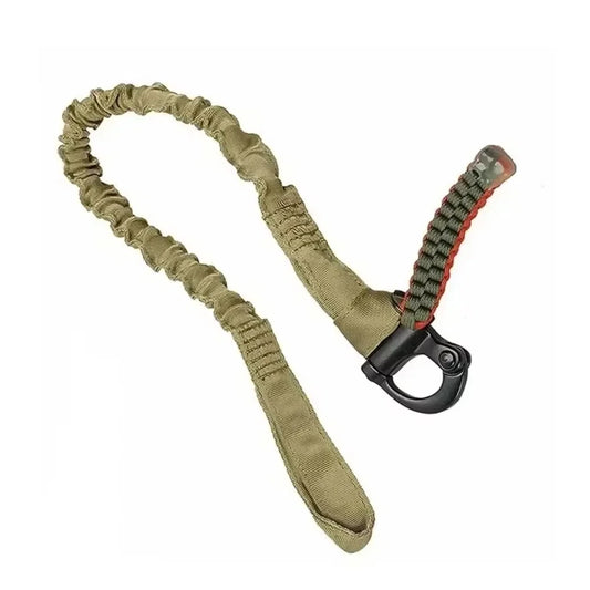 Tactical Quick Release Safety Rifle Sling Lanyard Strap Rope Line Climbing Rope Airsoft Protective Sling for Outdoor Using new