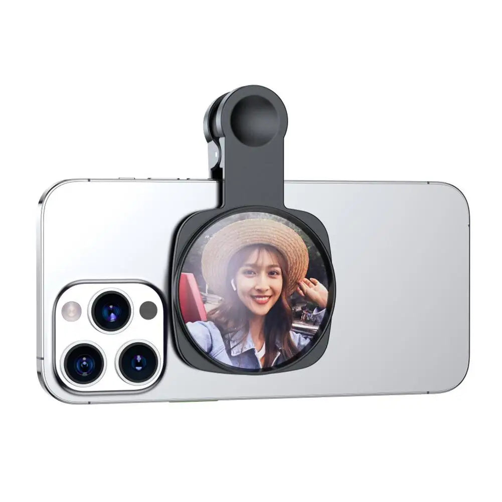 Smartphone Camera Lens Selfie Mirror Clip Kit For IPhone Smartphone Live Streaming Photo Video Selfie Vlog Accessories