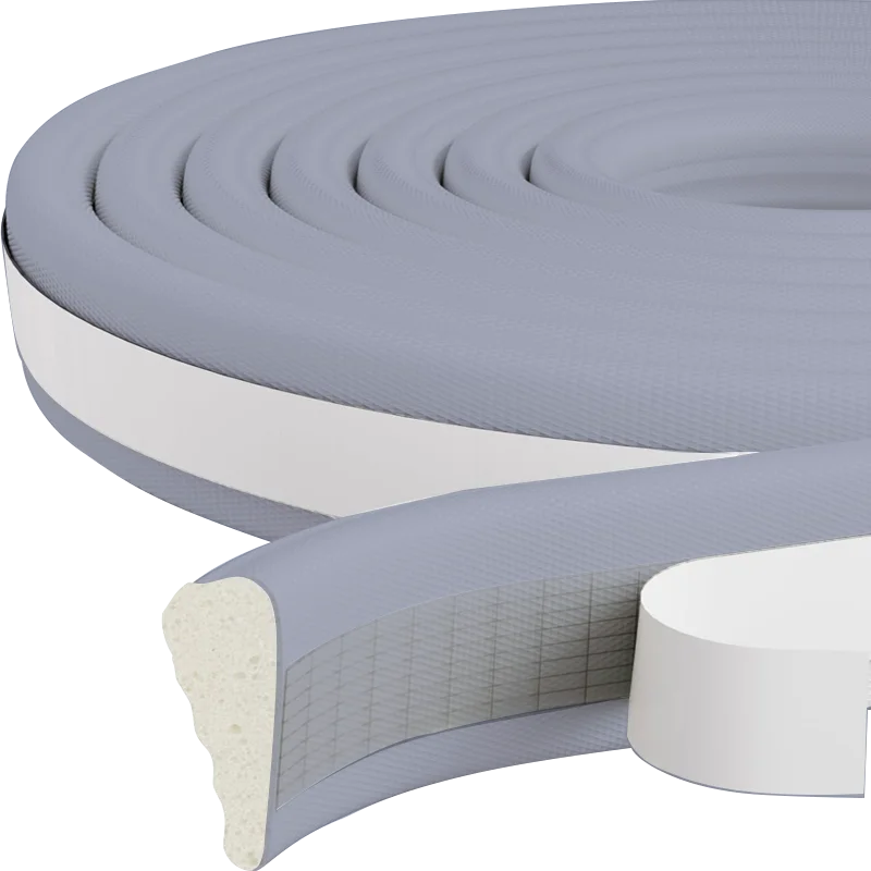 New 5/2M Acoustic Insulation Foam Window Weather Seal Strip for Sliding Door Windows Windproof Soundproof Cotton Seal Gap Filler