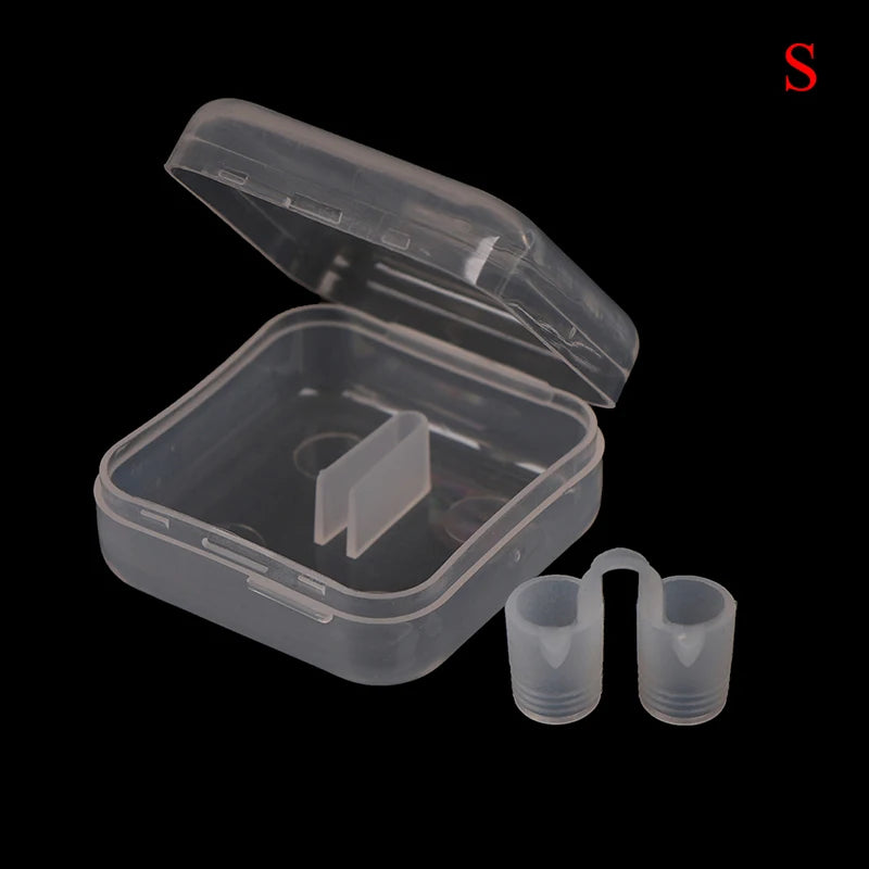 1Pcs S/M/L/XL Silicone Stop Snoring Cones Breathe Easy Congestion Nasal Dilator Aid Anti Snore Nose Nasal