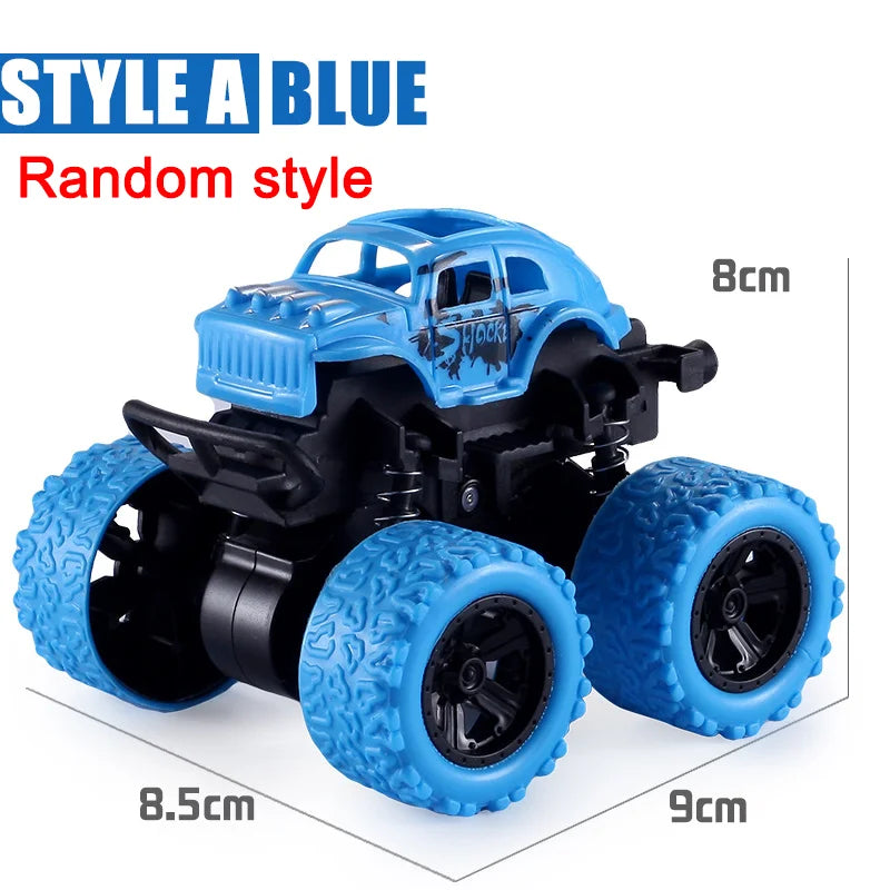 Hot Toys Car Monster Truck Four-wheel Drive Vehicle Stunt Dump Car Inertia Car Toy Dinosaur Pull Back Children Toy Boy Girl Gift