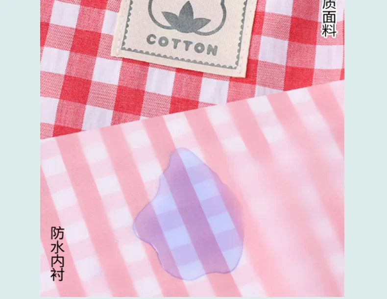 Baby Eating Bib Waterproof Sleeveless Apron Food Overalls Handmade Clay Painting Workwear for Girls Boys Stuff Burp Cloths