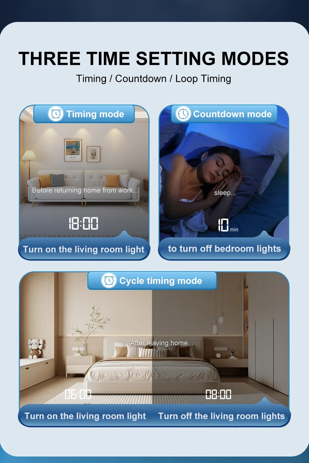TUYA smartlife 1- 63A TOMZN 1P+N WIFI Smart Switch Energy Meter Kwh Metering Monitoring Circuit Breaker Timer Relay MCB