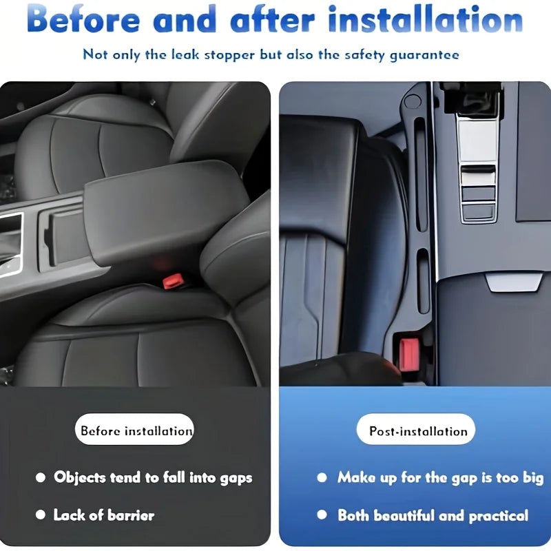 Car Seat Gap Plug Anti Leakage Strip Car Interior Supplies Seat Storage Box Filling Strip