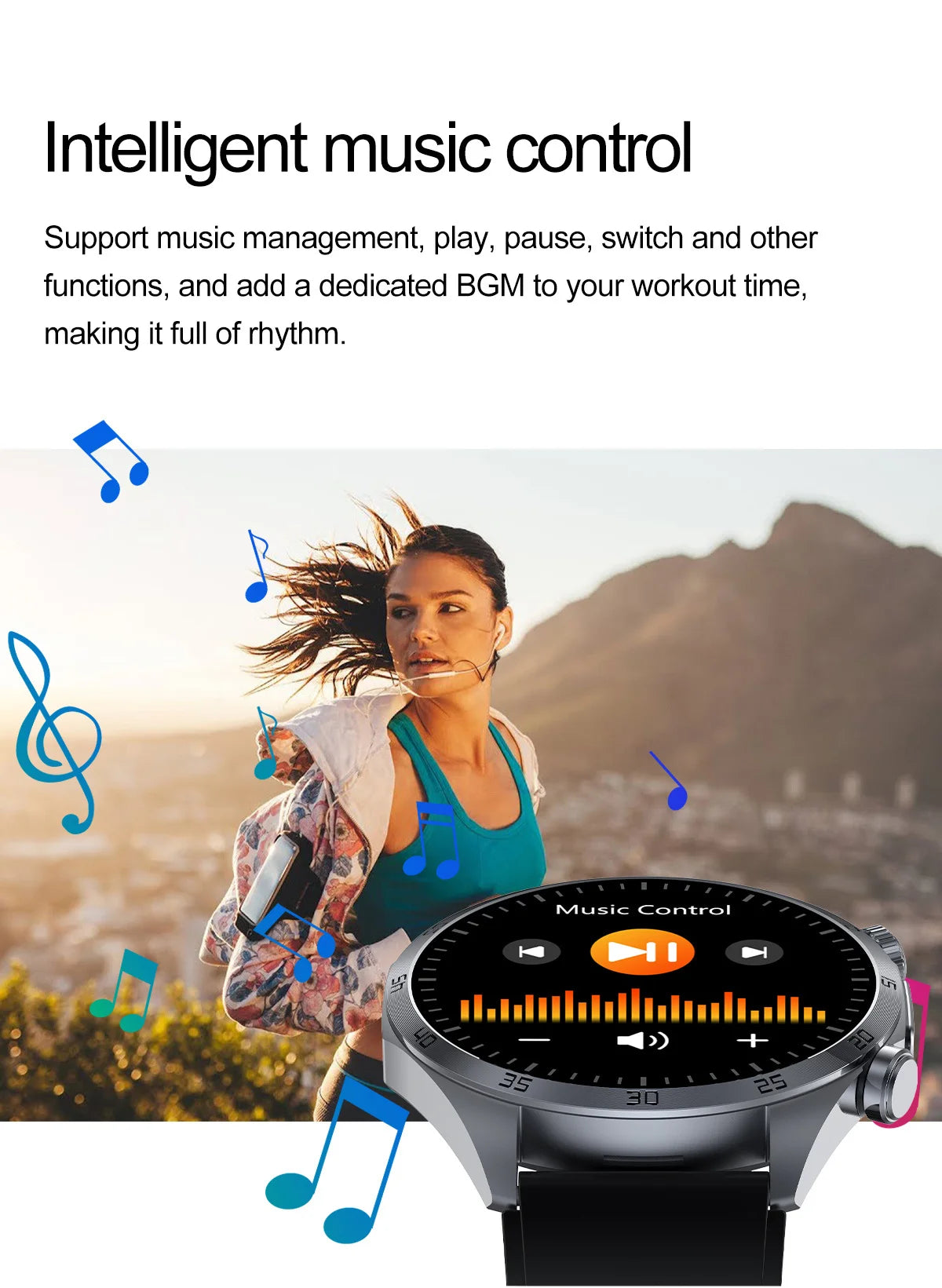 2025 Laser Pulse Uric Acid Blood Fat Nursing Smart Watch Men Body Fat Blood pressure ECG+PPG Sleep aid Treatment Health Watch