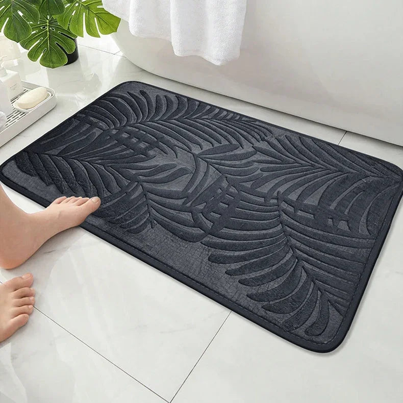 Absorbent Non-slip Bathroom Rug Memory Cotton Bathrooms Floor Rugs Bath Mat Living Room Bedroom Kitchen Home Carpet