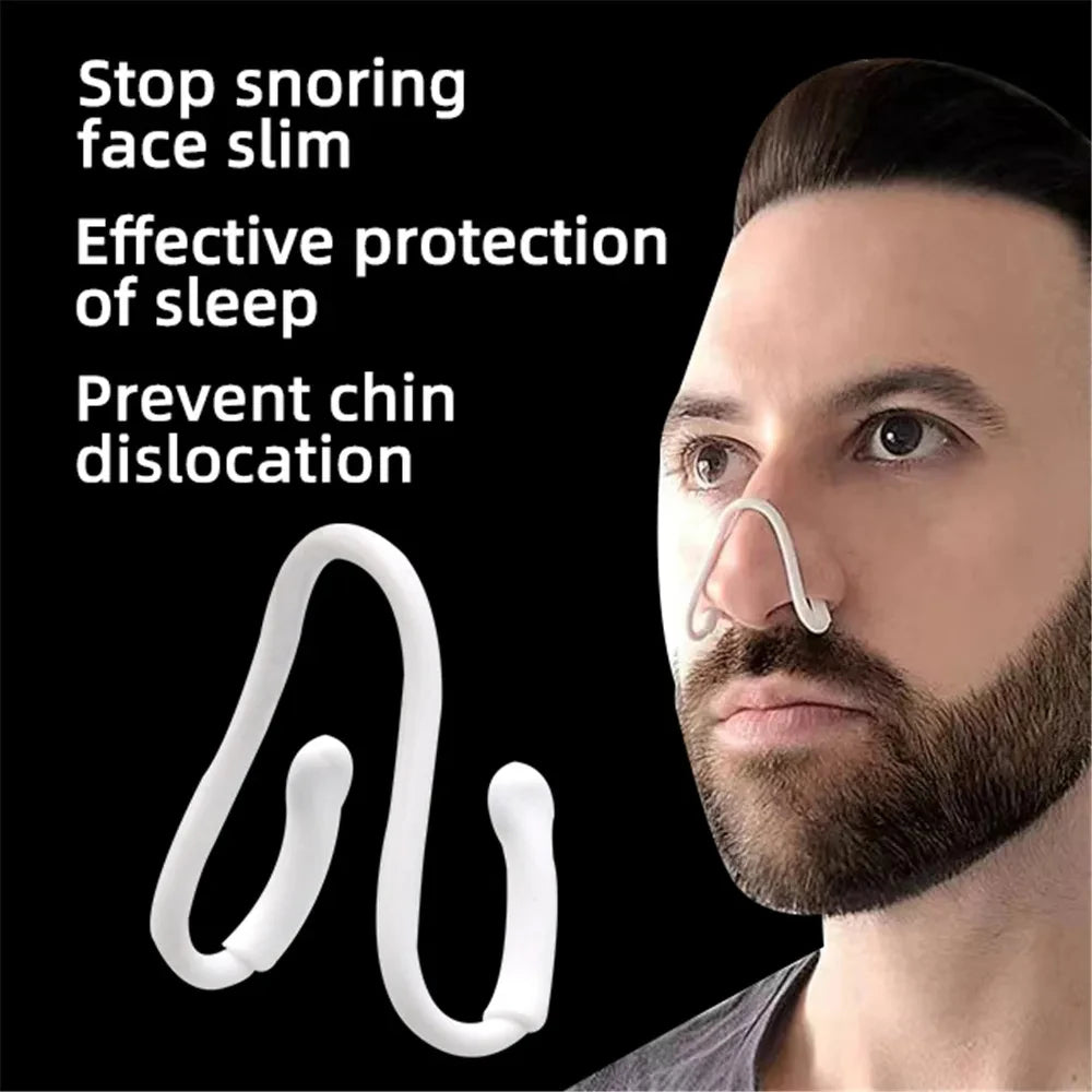 Nasal Dilator For Improve Nose Vent Ease Breathing Relieve Snore Silicone Anti Snoring Nose Clip For Better Sleep Snore Solution