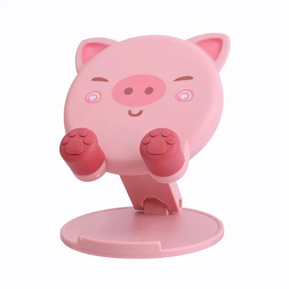Foldable Mobile Phone Holder Desktop Cell Phone Stand Universal Adjustable Foldable Desktop Table Holder Stand for All Phone