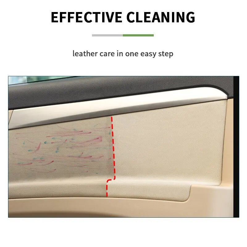 Interior Cleaner Car Neutral Ph Water-free Foam Spray Dust Remover Seat Roof Dash Cleaning HGKJ S21