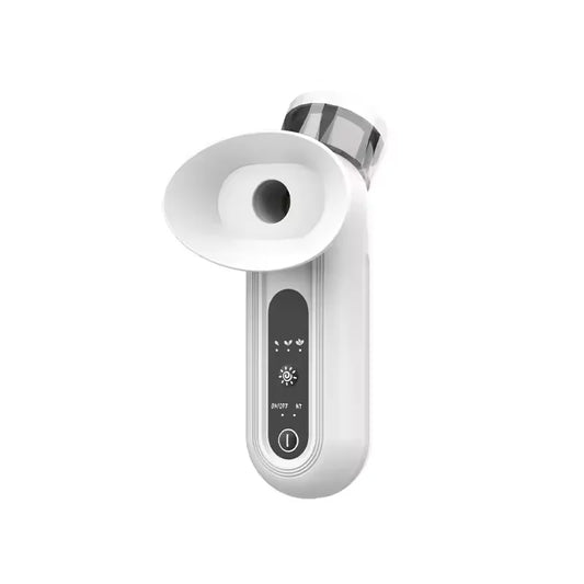 OEMG Heated Nano Eye Mist Sprayer Electric Eye Steamer With Warm Compress Moist Relief Dry Eyes Portable Eye Mister Drops Tool