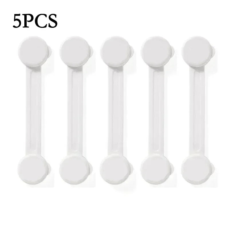 2/5PCS baby proof Cabinet Locks  Multi-function Security Protection Locks Baby Safety Lock Child Protect Refrigerator Lock