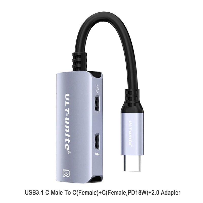 USB-C Adapter Converter for XREAL nreal,Switch,StemDeck,Thunderbird Air plus,Huawei Vision AR Glass Type C Power Conversion