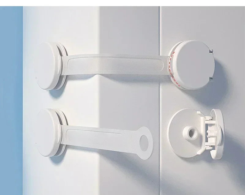 2/5PCS baby proof Cabinet Locks  Multi-function Security Protection Locks Baby Safety Lock Child Protect Refrigerator Lock