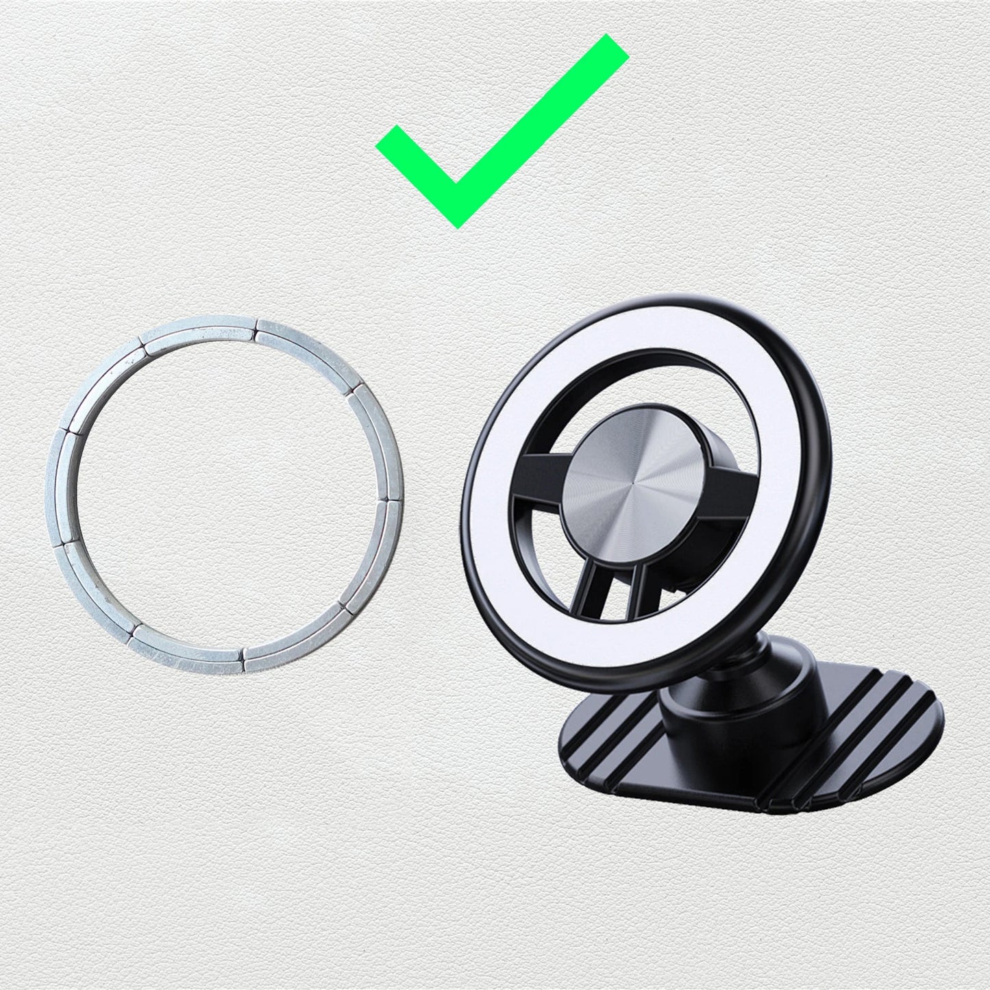 1/2 Pcs Strong Magnet For Magsafe Wireless Charger Transmitter Mobile Phone Magnetic Car Mount Holder inside Magnets Ring 4mm