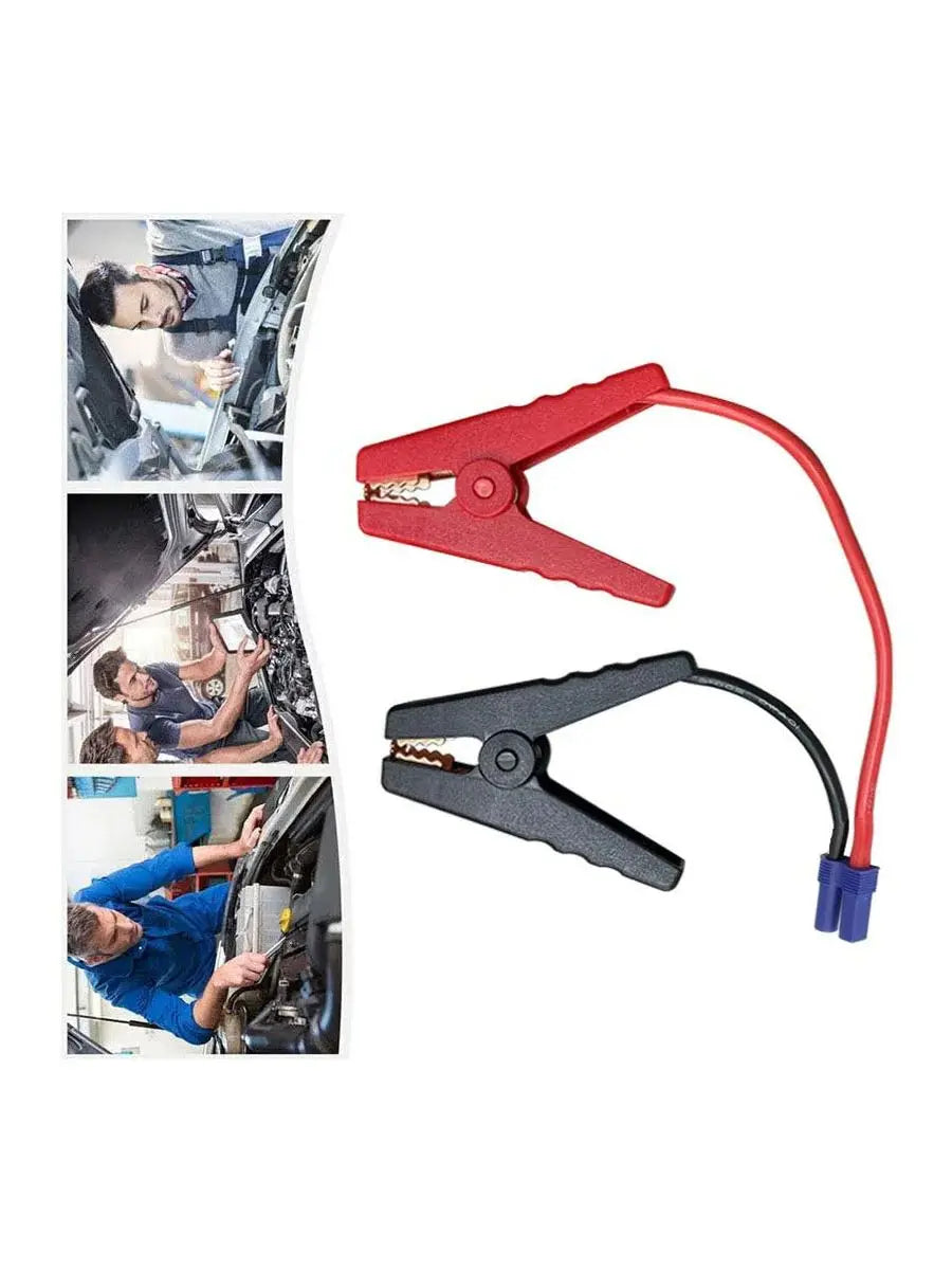 Car Jump Starter Cable with Clamps Booster Cable EC5 Plug Connector Prevent Reverse Charge Module for Auto Battery Jump Start