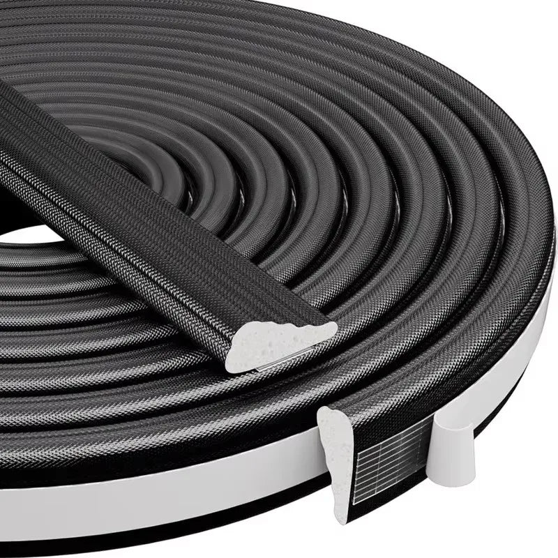 New 5/2M Acoustic Insulation Foam Window Weather Seal Strip for Sliding Door Windows Windproof Soundproof Cotton Seal Gap Filler