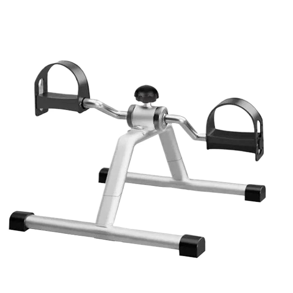 Household Portable Pedal Exerciser Mini Exercise Bike Adjustable Resistance Bike Pedal Exerciser for Indoor Leg Rehabilitation