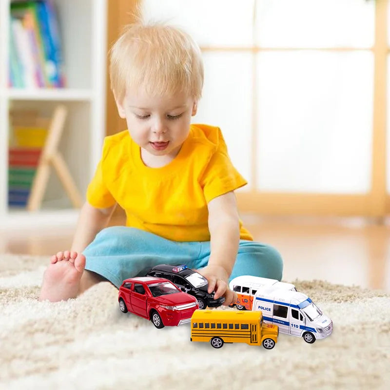Alloy Car Model Simulation 1:64 Mini Doorable Car Model Children's Toy Car Gift