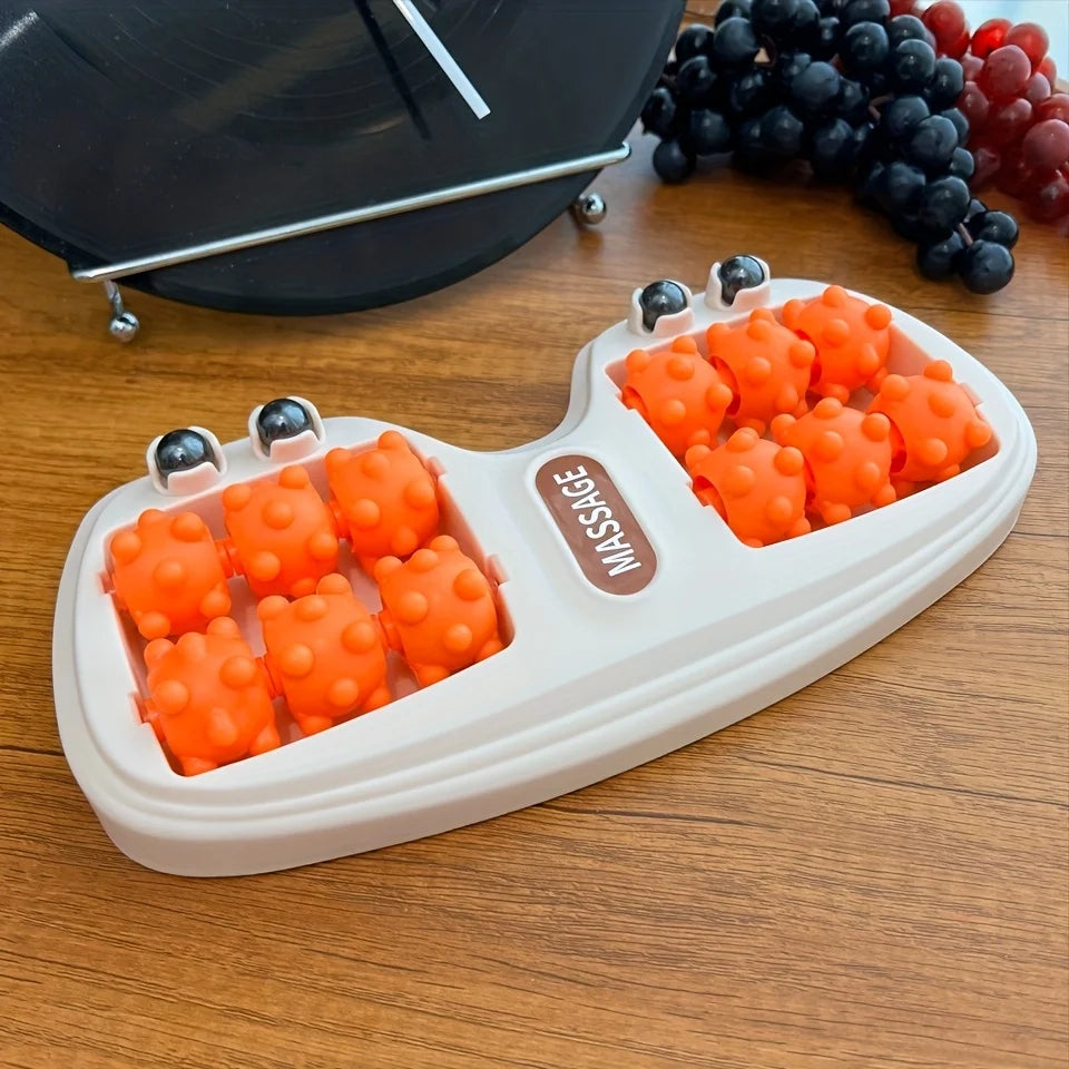 Foot Massage Roller, Finger Pressure Massage Tool, Used for Heel, Arch, Muscle Soreness, Relieving Foot Pain and Pressure