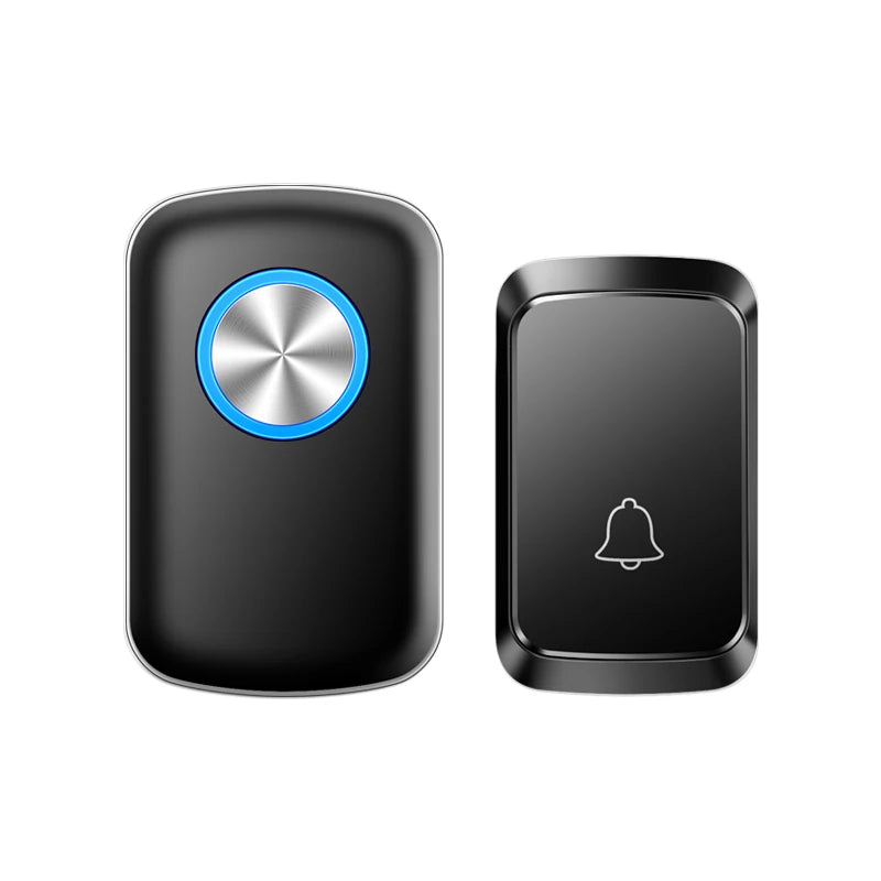 Smart Wireless Doorbell Family Door Bell Chime Kit 300M/1000Ft Long Distance 60 Songs Intelligent Doorbell Kit US EU Plug