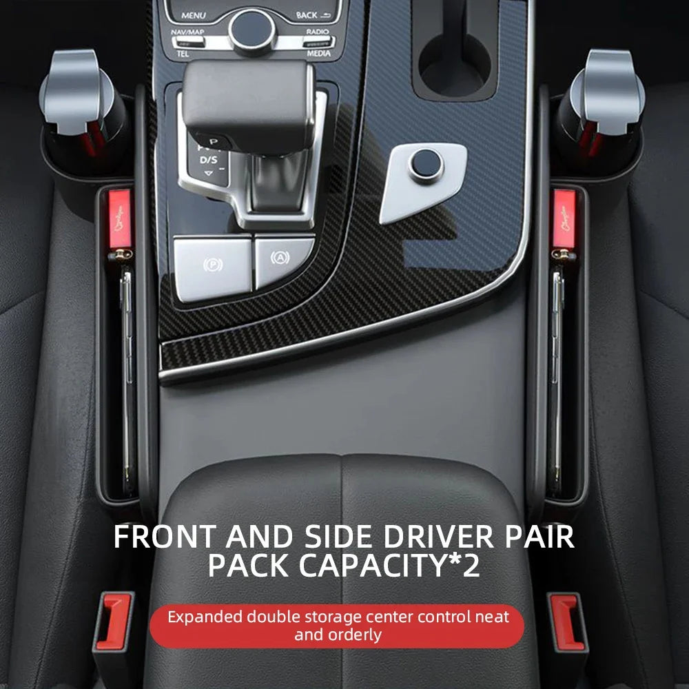 Multi Functional Car Seat Gap Filler Bag Cup Holder