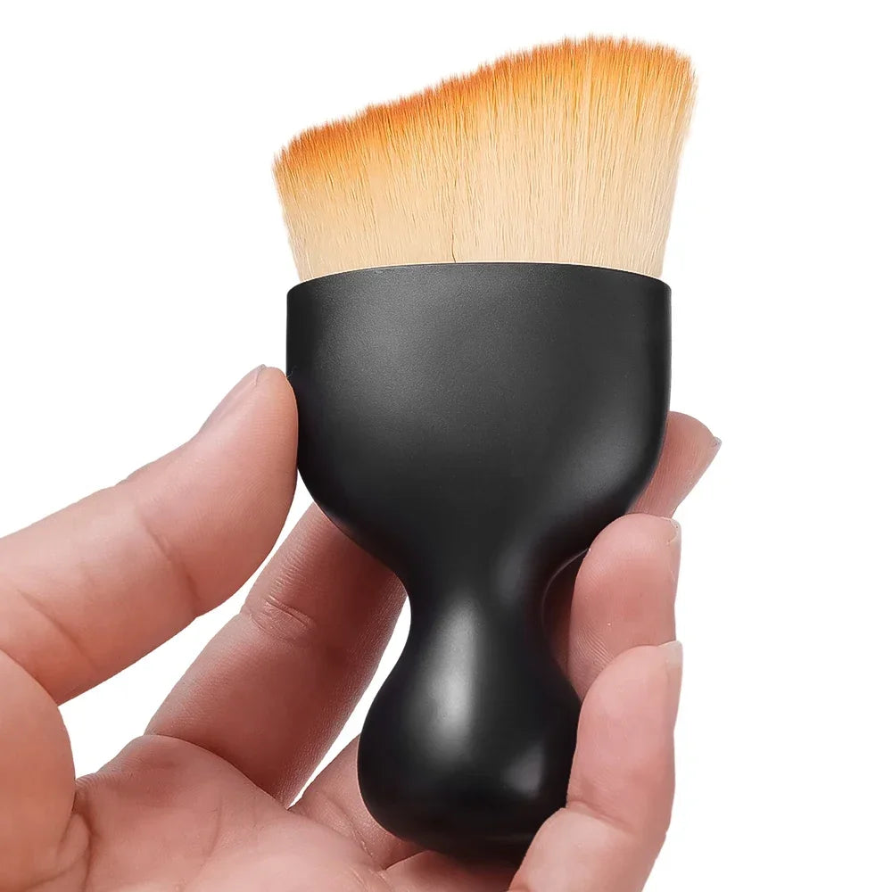 Car Interior Cleaning Brush Air Conditioning Outlet Soft Bristle Shelled Cleaning Brush Gaps Dust Removal Body Beauty Brush Tool