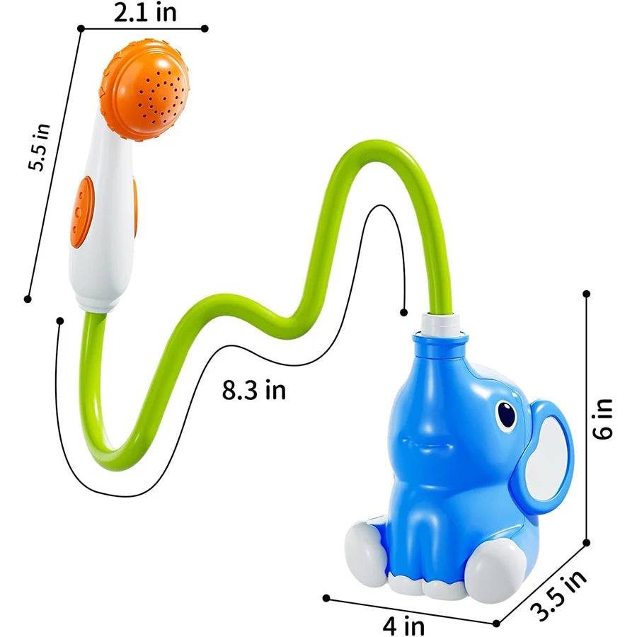 Elephant Baby Bath Shower Head Toys for Kids Bath Toys for Infants Kids Swimming Pool Toys Bathtub Toys Toddlers Newborn Infants