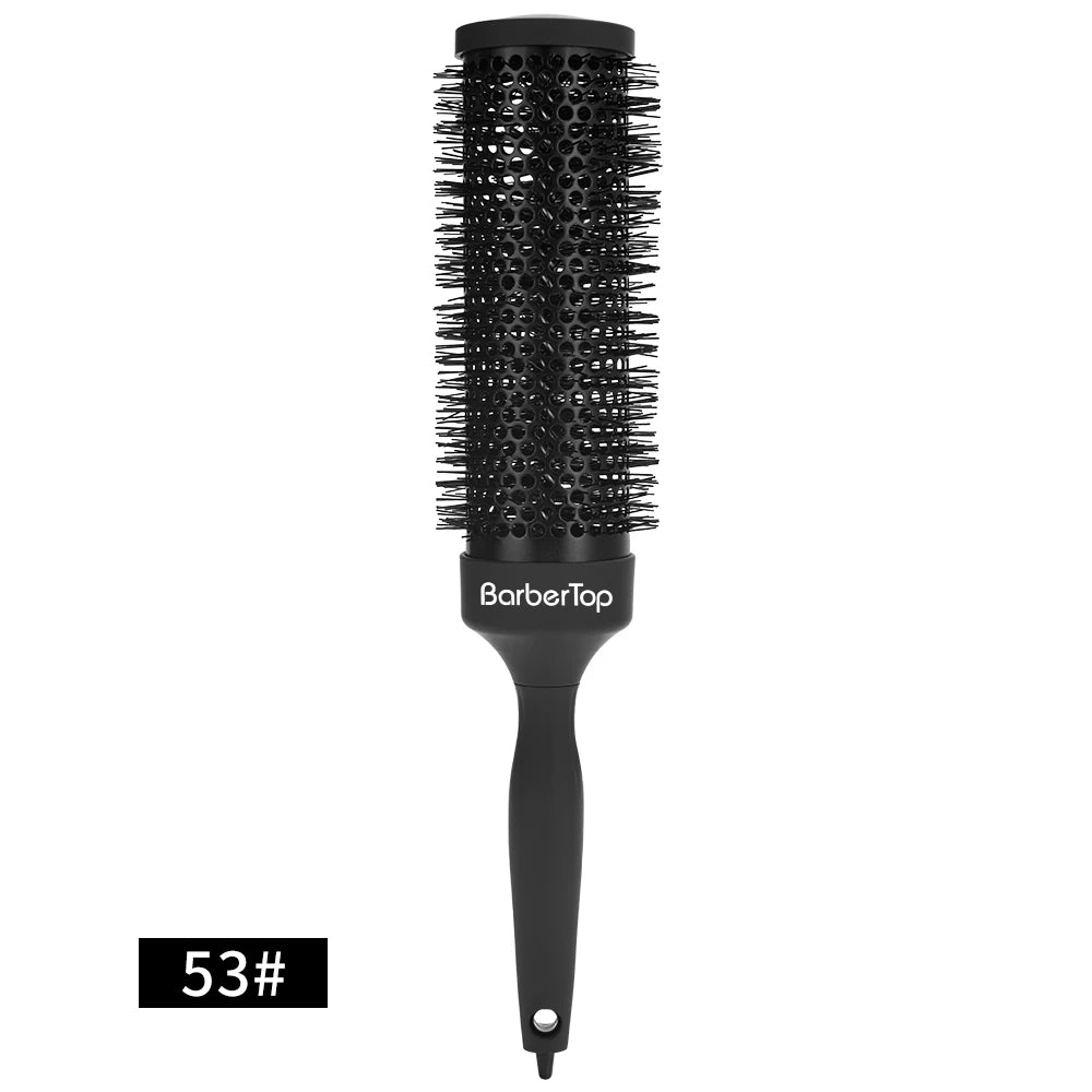 Extra Long Hair Rolling Brush 35cm - Professional Styling Tool for Blowout, Volumizing Hair Roller, Heat Resistant Salon Use