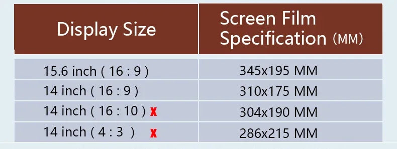 Anti-spy Privacy Film For Laptop 14 15.6'' (16:9) Screen Protector Notebook PC Computer Anti-peep Filter Matte Anti-Glare Film