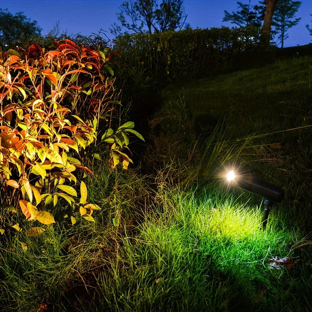 Solar LED Light Outdoor Solar Wall Light IP65 Green Garden Light Solar Spotlights Solar Uplights for Trees Pathway Yard