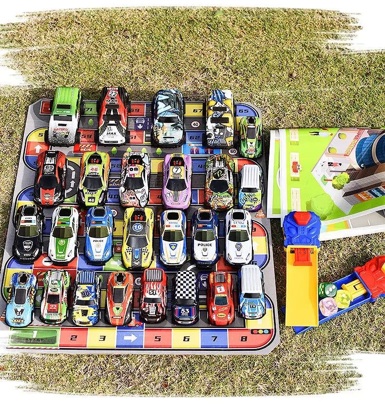 New Children Stunt Car Model Alloy Body Pull Ejection Jumping Mini Cars Simulation Diecast Vehicle Collectible Toy For Kids Gift