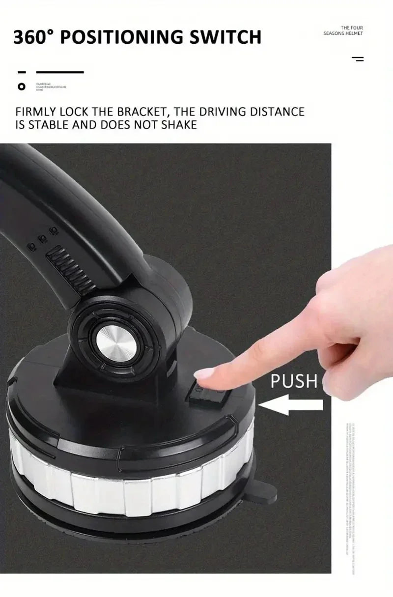 VIKEFON Car Phone Holder Stand Universal Dashboard Car Clip Mount GPS Bracket Sucker Mobile Phone Support in Car For All Phones