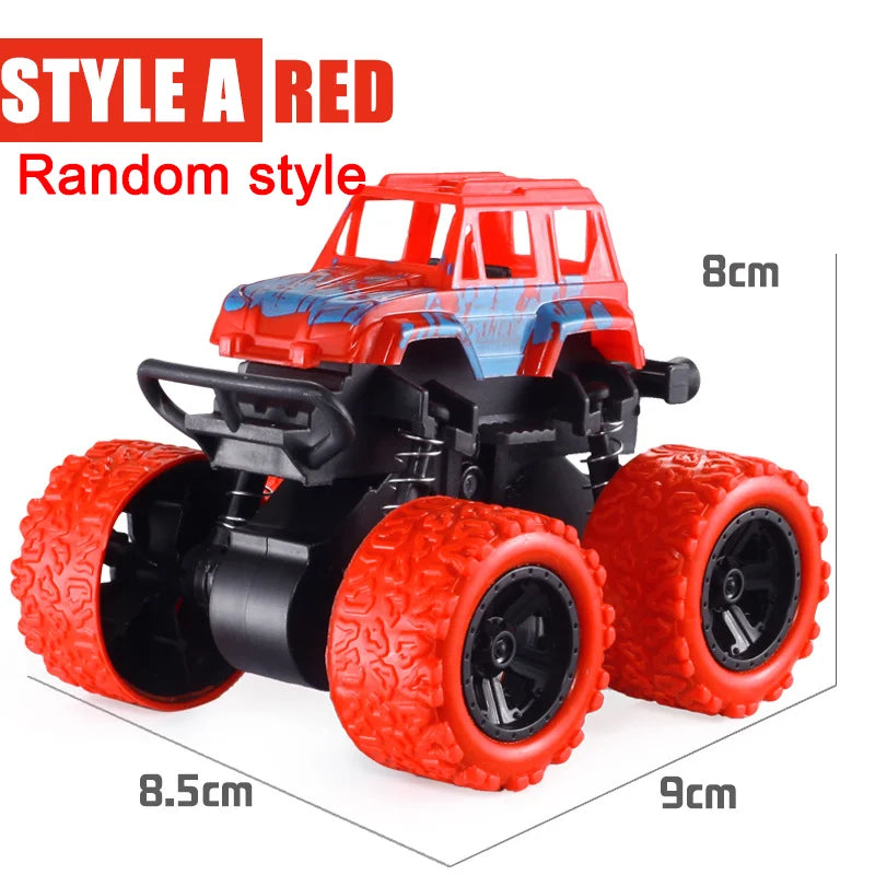 Hot Toys Car Monster Truck Four-wheel Drive Vehicle Stunt Dump Car Inertia Car Toy Dinosaur Pull Back Children Toy Boy Girl Gift