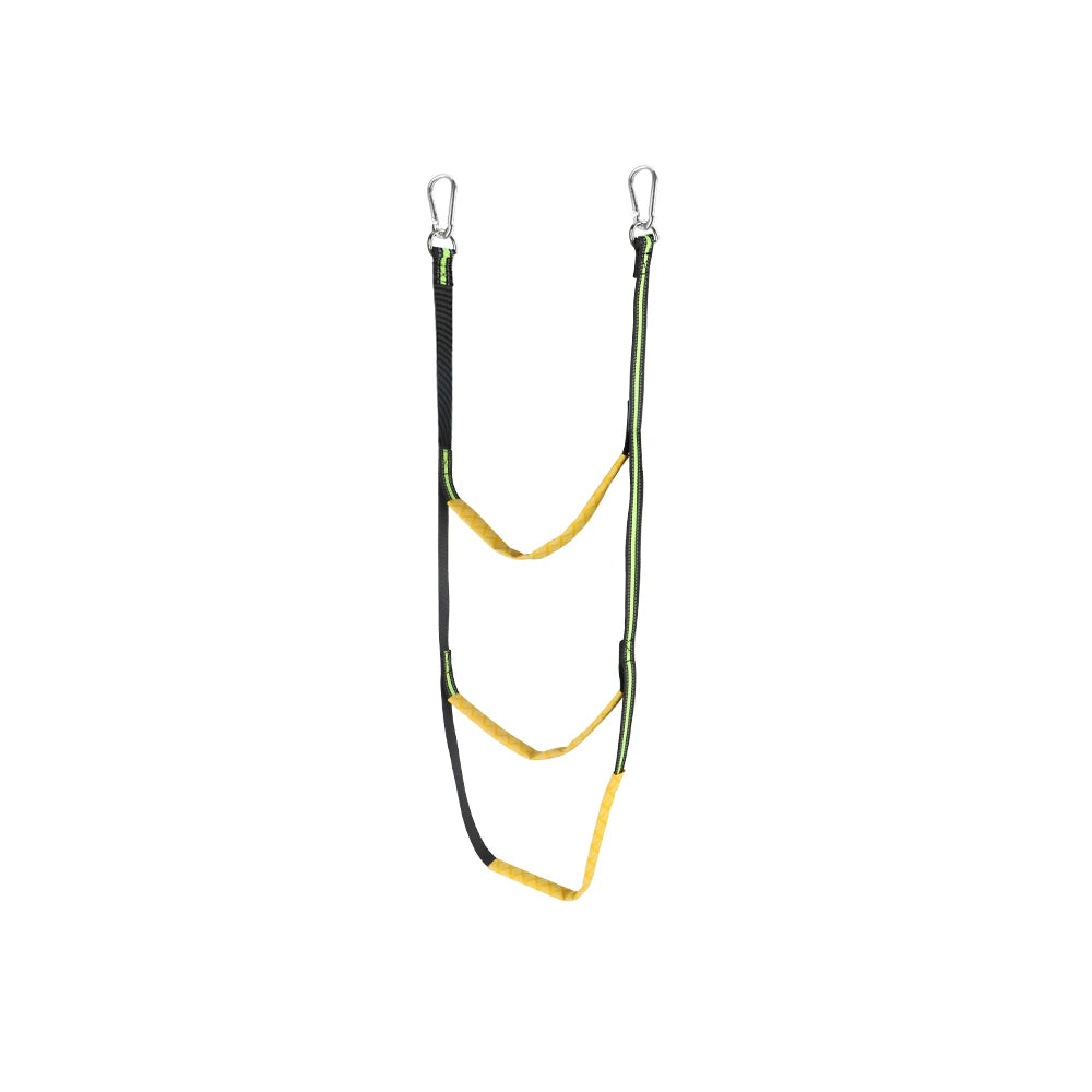 Складная лестница для спуска лодок на воду, портативная лестница для яхт, боковая подвесная лестница, 3/4/5 ступенчатая тросовая лестница для посадки на лодку, мягкая лестница для посадки.