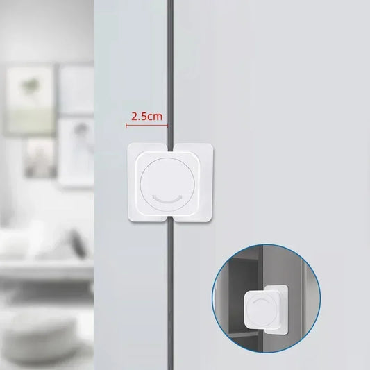 Baby Safety Lock Multifunctional Anti Open Cabinet Buckle Children Refrigerator Cabinet Door Lock Kids Home Security Protection