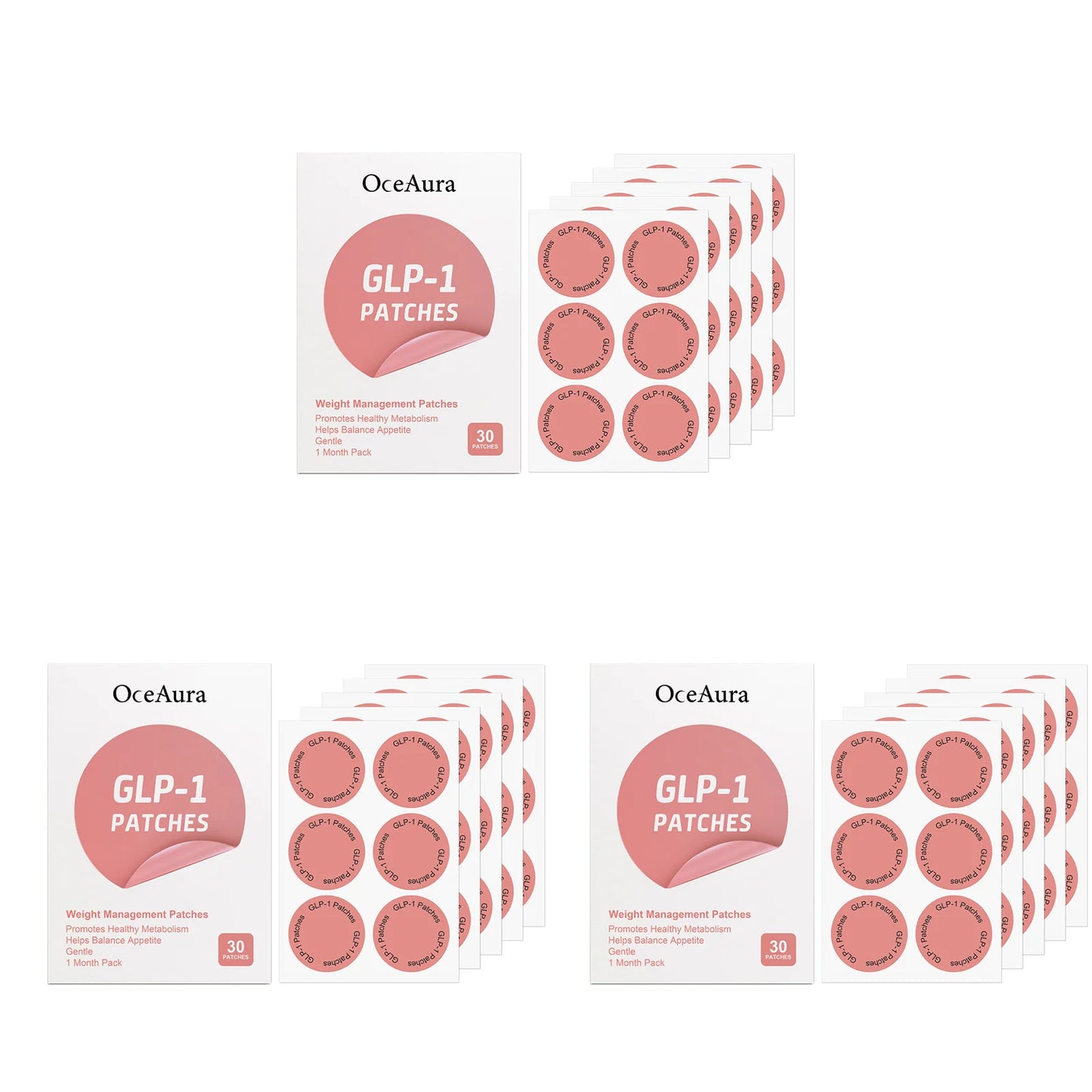 Body Shaping GLP-1 Patches Fat Burning Improve Stomach Belly Tighten Control Weigh Management Slimming Management Stickers Tools