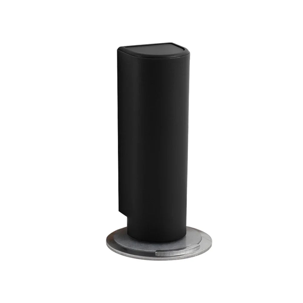 Heavy Duty Magnetic Door Stopper Stainless Steel Doorstop Black Without Punching Door Suction Door Holder Door Hardware Touch